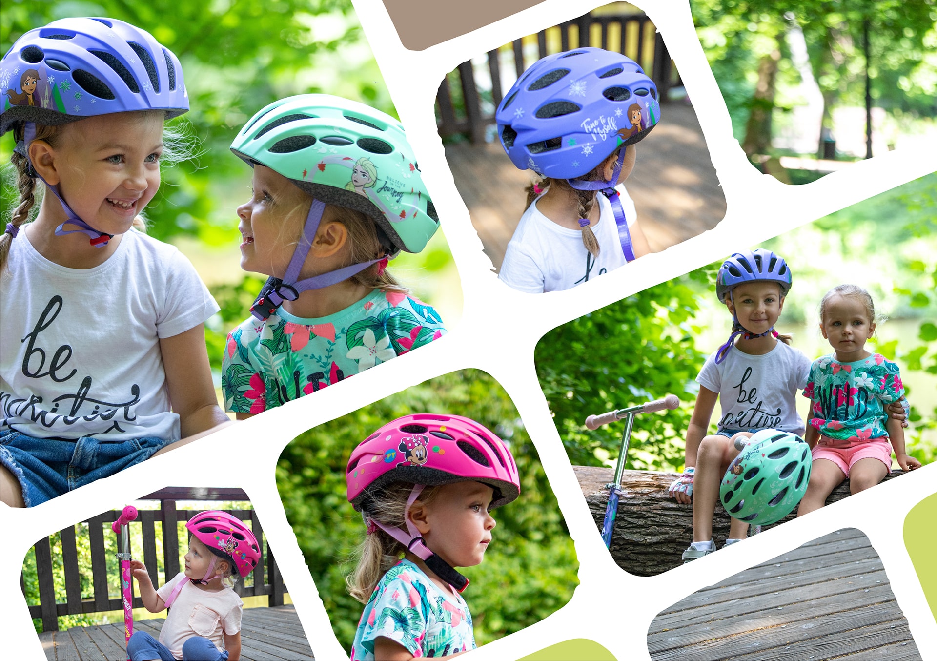 SEVEN POLSKA 2 Disney helmet collage